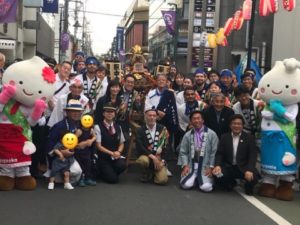 自由が丘 熊野神社例大祭 国際親善神輿 2019
