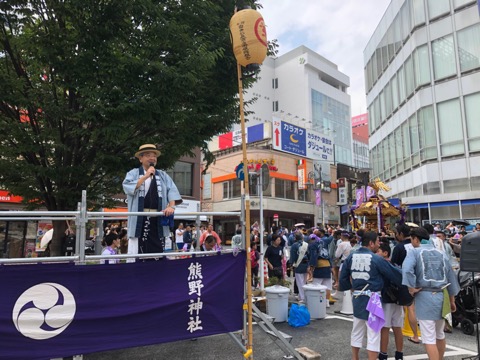 自由が丘 熊野神社例大祭 連合渡御 2019